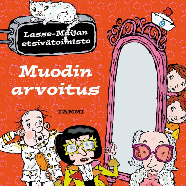 Book cover for Muodin arvoitus. Lasse-Maijan etsivätoimisto