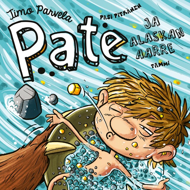 Book cover for Pate ja Alaskan aarre