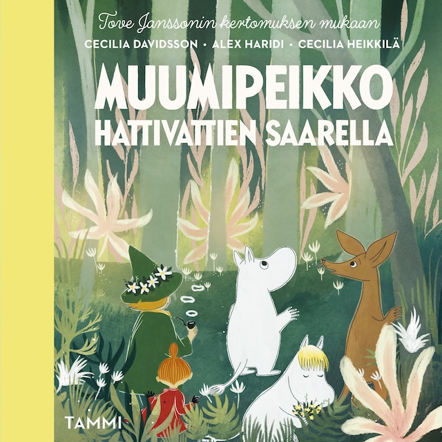 Copertina del libro per Muumipeikko hattivattien saarella