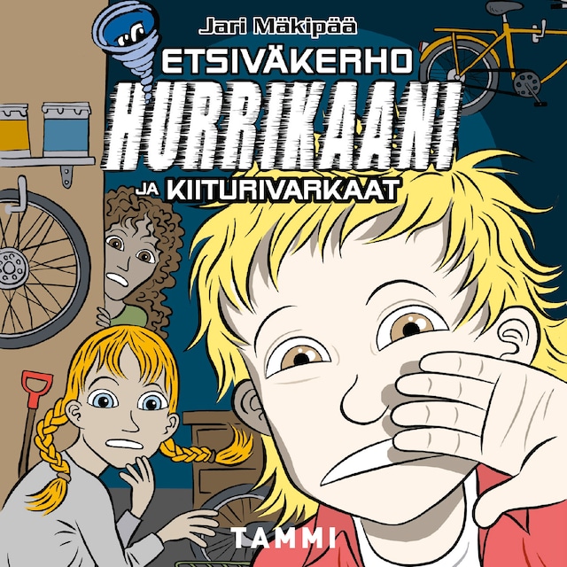 Book cover for Etsiväkerho Hurrikaani ja kiiturivarkaat