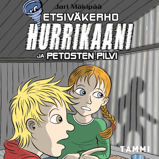 Book cover for Etsiväkerho Hurrikaani ja petosten pilvi