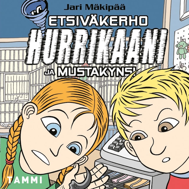 Couverture de livre pour Etsiväkerho Hurrikaani ja Mustakynsi
