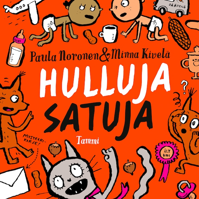 Book cover for Hulluja satuja