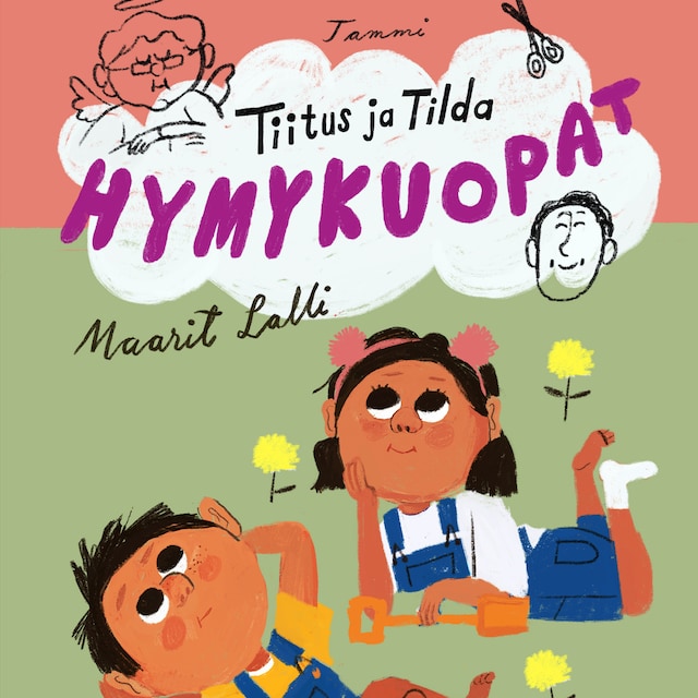 Book cover for Tiitus ja Tilda. Hymykuopat