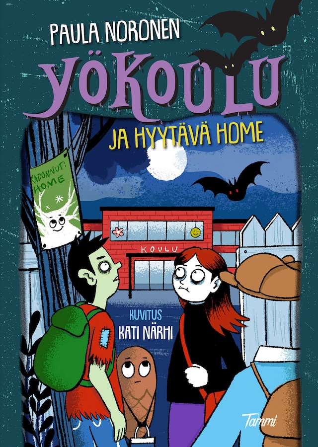 Couverture de livre pour Yökoulu ja hyytävä home (e-äänikirja)