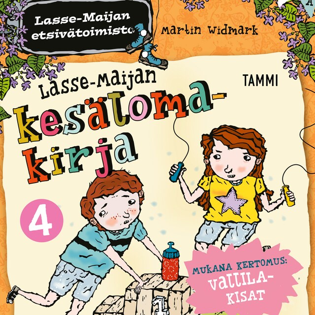 Book cover for Lasse-Maijan kesälomakirja 4