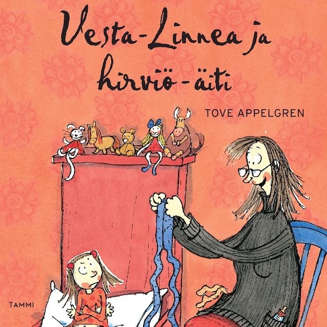 Book cover for Vesta-Linnea ja hirviö-äiti