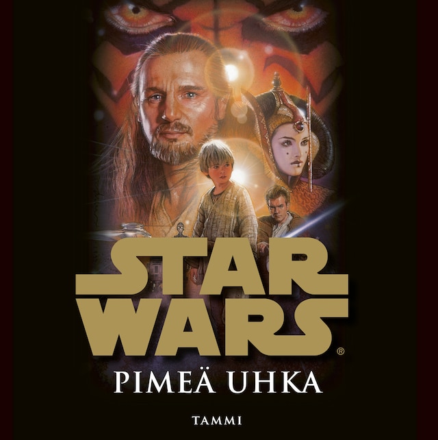 Kirjankansi teokselle Star Wars. Pimeä uhka