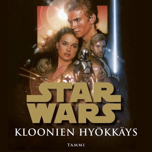 Kirjankansi teokselle Star Wars. Kloonien hyökkäys