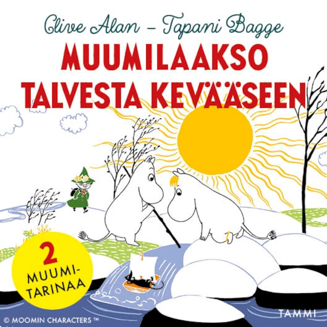 Book cover for Muumilaakso talvesta kevääseen
