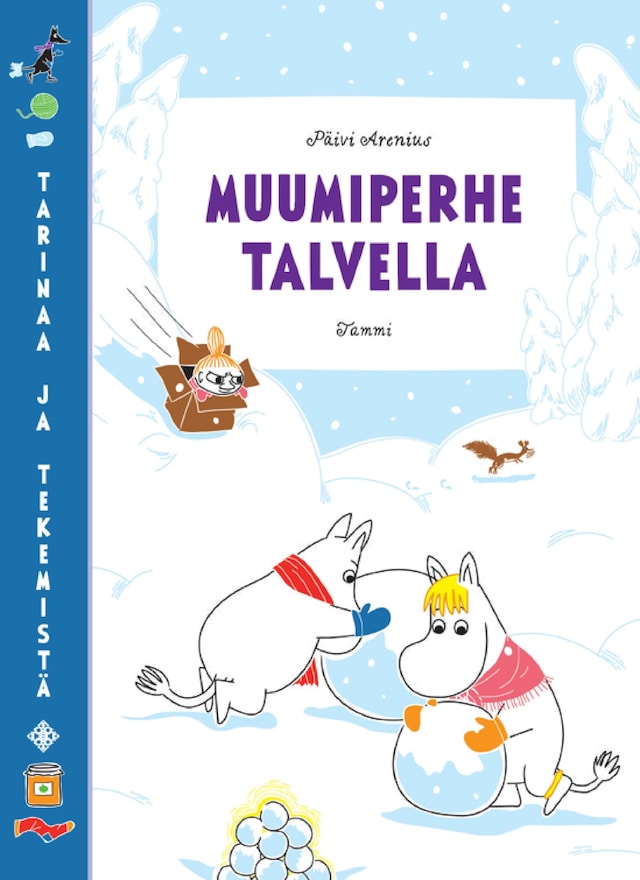 Couverture de livre pour Muumiperhe talvella (e-äänikirja)