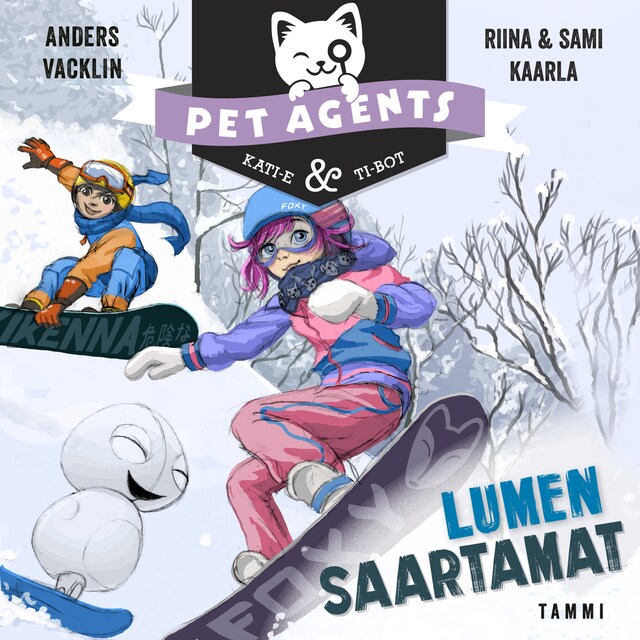 Book cover for Lumen saartamat. Pet Agents 6