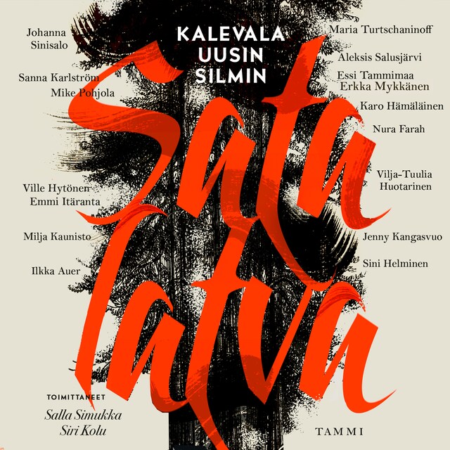 Book cover for Satalatva. Kalevala uusin silmin