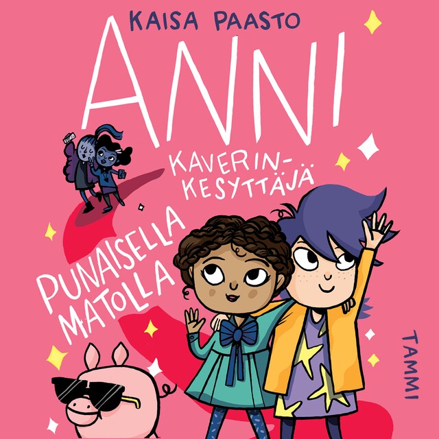 Book cover for Anni kaverinkesyttäjä punaisella matolla