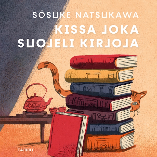 Book cover for Kissa joka suojeli kirjoja