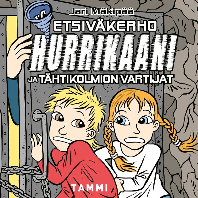 Book cover for Etsiväkerho Hurrikaani ja tähtikolmion vartijat