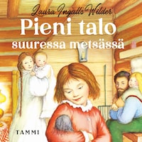 Pieni talo suuressa metsässä