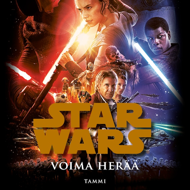 Kirjankansi teokselle Star Wars. Voima herää