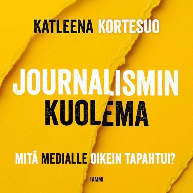Couverture de livre pour Journalismin kuolema