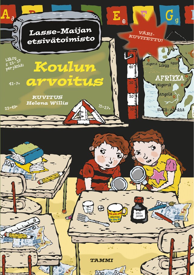 Book cover for Koulun arvoitus. Lasse-Maijan etsivätoimisto (e-äänikirja)