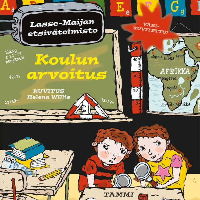 Couverture de livre pour Koulun arvoitus. Lasse-Maijan etsivätoimisto