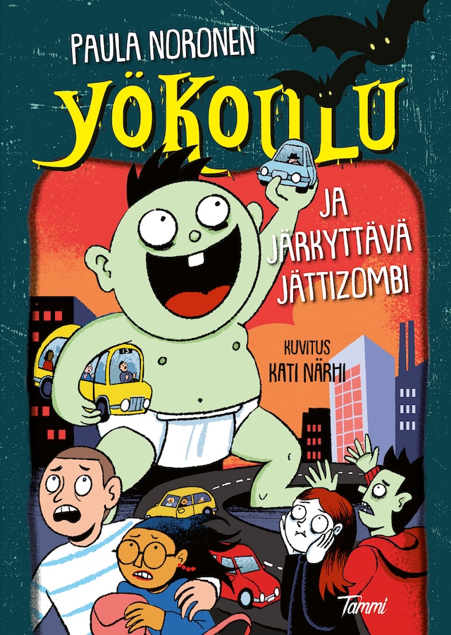 Book cover for Yökoulu ja järkyttävä jättizombi (e-äänikirja)