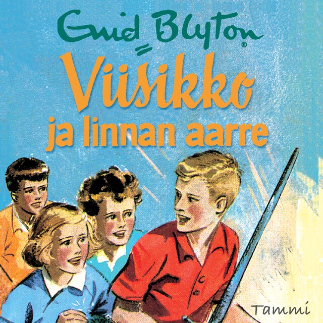 Book cover for Viisikko ja linnan aarre