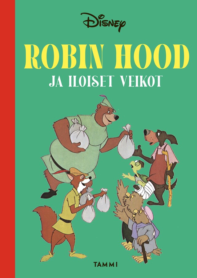 Kirjankansi teokselle Robin Hood ja iloiset veikot