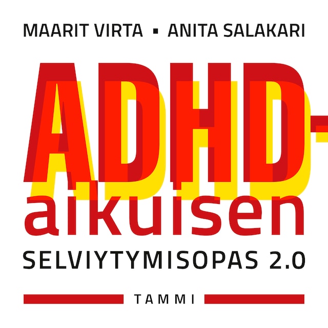 Boekomslag van ADHD-aikuisen selviytymisopas 2.0