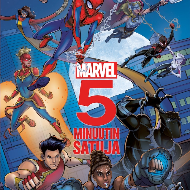 Kirjankansi teokselle Marvel 5 minuutin satuja