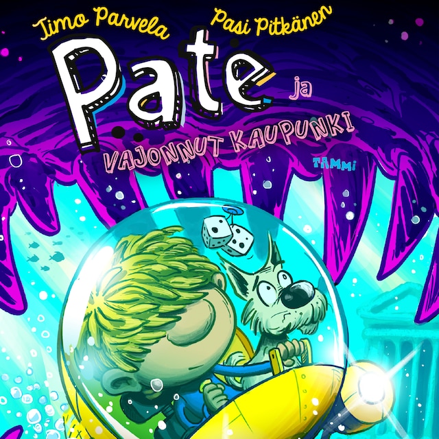 Book cover for Pate ja vajonnut kaupunki