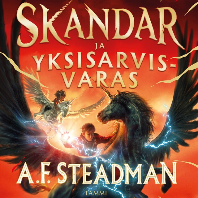 Book cover for Skandar ja yksisarvisvaras