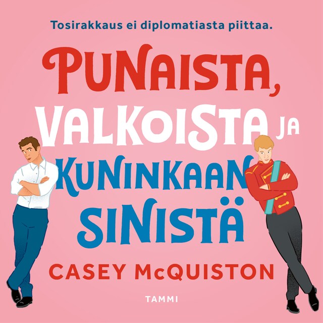 Book cover for Punaista, valkoista ja kuninkaansinistä