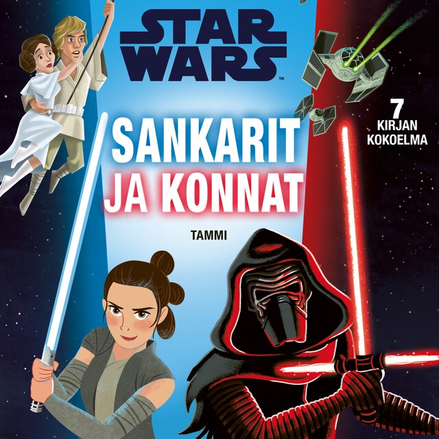 Book cover for Star Wars. Sankarit ja konnat