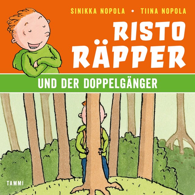 Book cover for Risto Räpper und der Doppelgänger