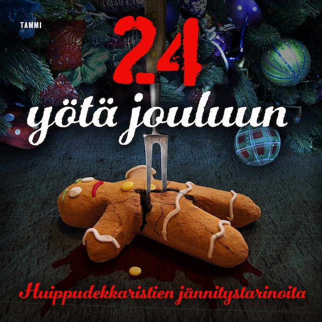 Copertina del libro per 24 yötä jouluun