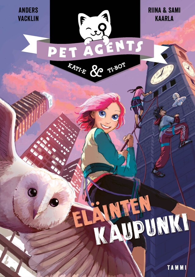 Portada de libro para Eläinten kaupunki. Pet Agents 7 (e-äänikirja)