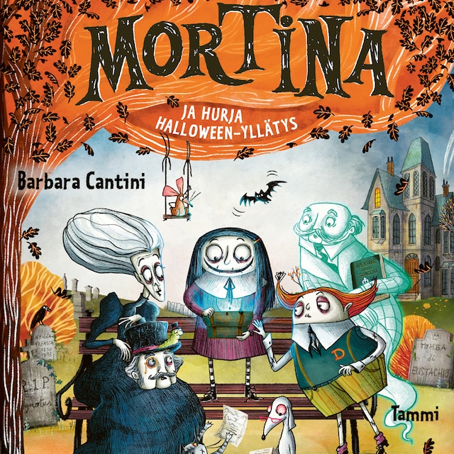 Book cover for Mortina ja hurja halloween-yllätys