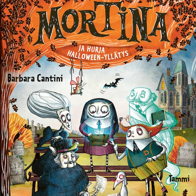 Buchcover für Mortina ja hurja halloween-yllätys