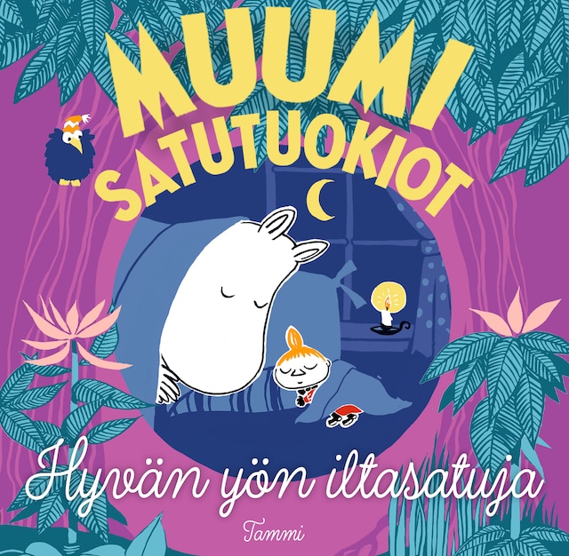 Portada de libro para MUUMI satutuokiot. Hyvän yön iltasatuja