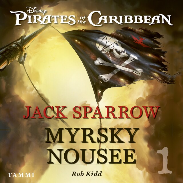 Kirjankansi teokselle Jack Sparrow 1. Myrsky nousee