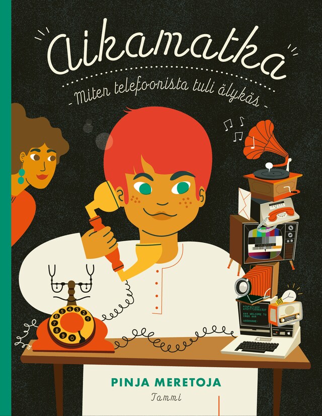 Book cover for Aikamatka. Miten telefoonista tuli älykäs (e-äänikirja)