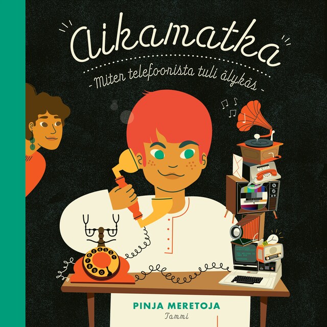 Book cover for Aikamatka. Miten telefoonista tuli älykäs