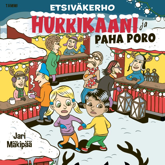 Bokomslag for Etsiväkerho Hurrikaani ja paha poro