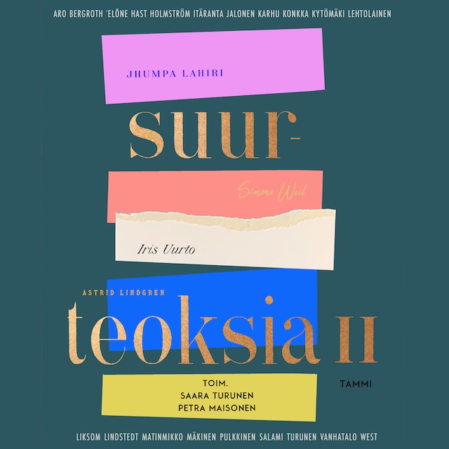 Book cover for Suurteoksia II