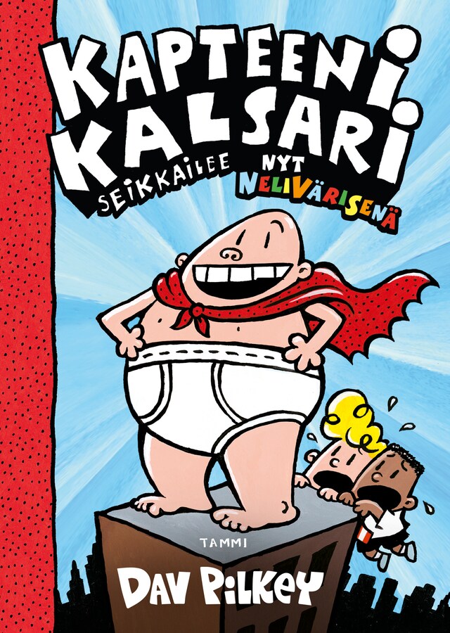 Bokomslag for Kapteeni Kalsari seikkailee (nelivärinen)