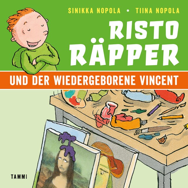 Couverture de livre pour Risto Räpper und der wiedergeborene Vincent