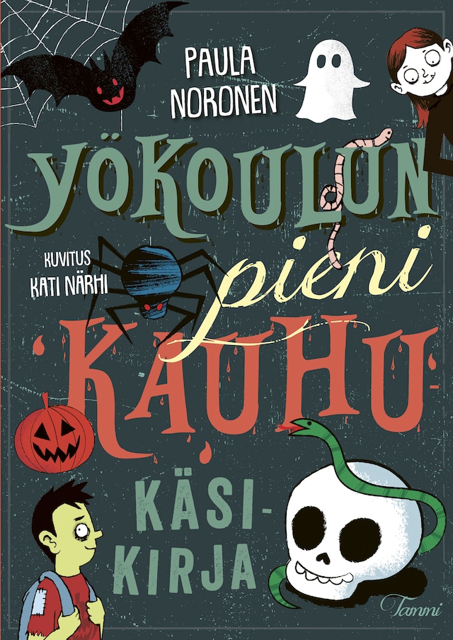 Couverture de livre pour Yökoulun pieni kauhukäsikirja