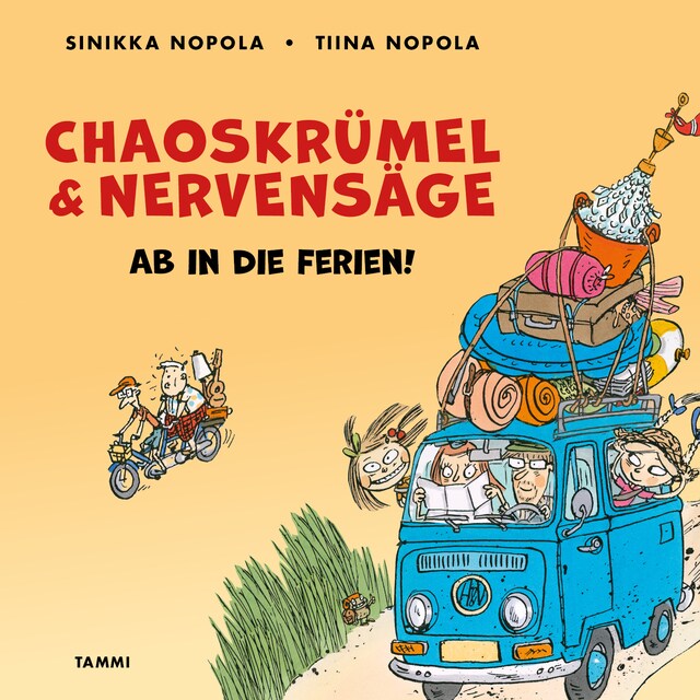 Buchcover für Chaoskrümel & Nervensäge - Ab in die Ferien!