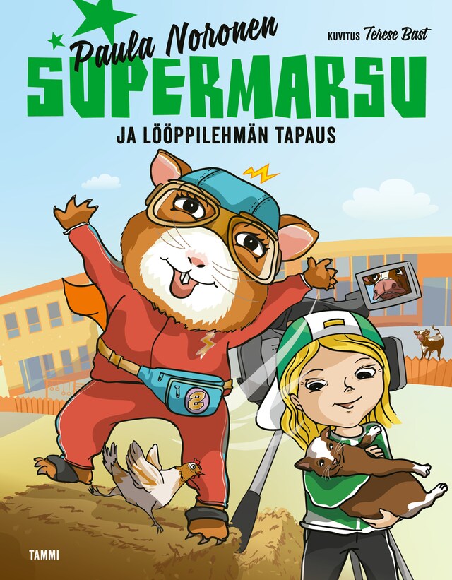 Book cover for Supermarsu ja lööppilehmän tapaus